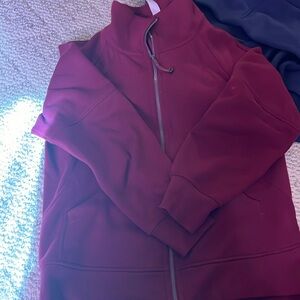 Lululemon scuba full zip oversized funnel